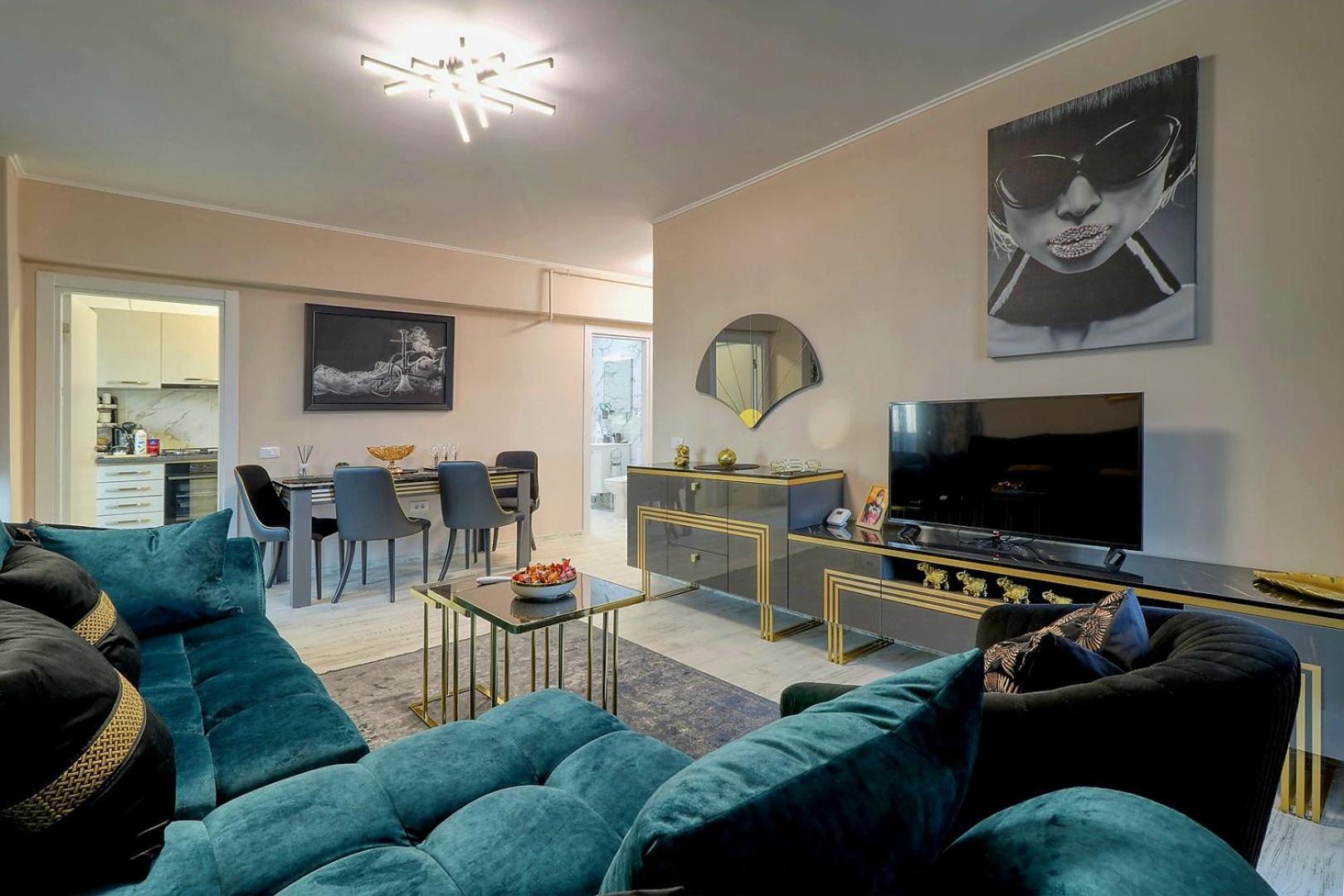 Luxury Apartament Bukares Bagian luar foto